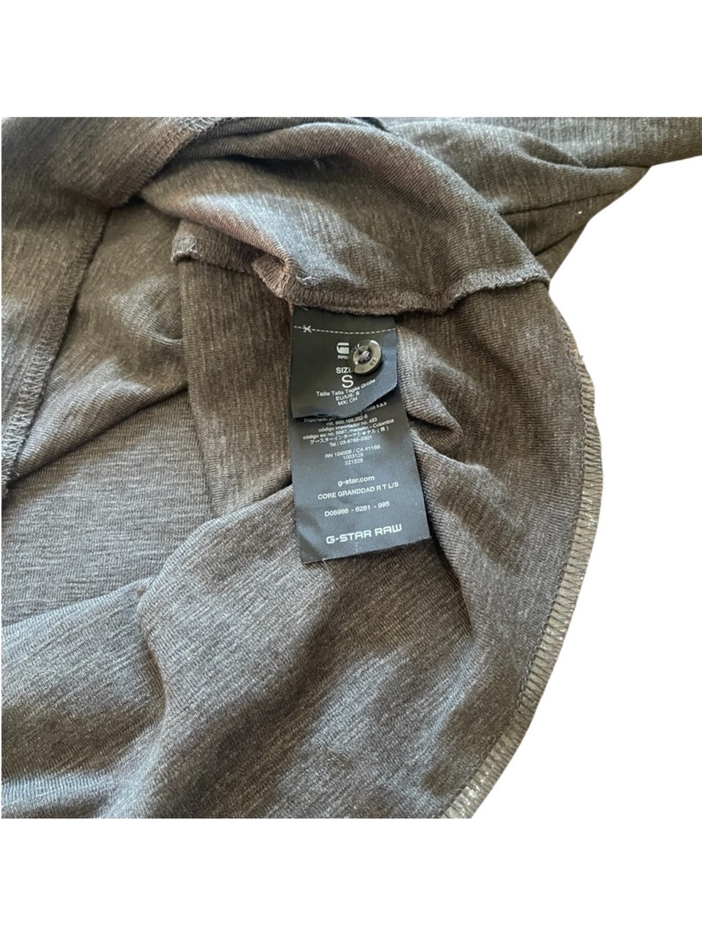 G-Star
G Star Raw Shirt Dark Gray
Henley Long Sleeves - Picture 4 of 8